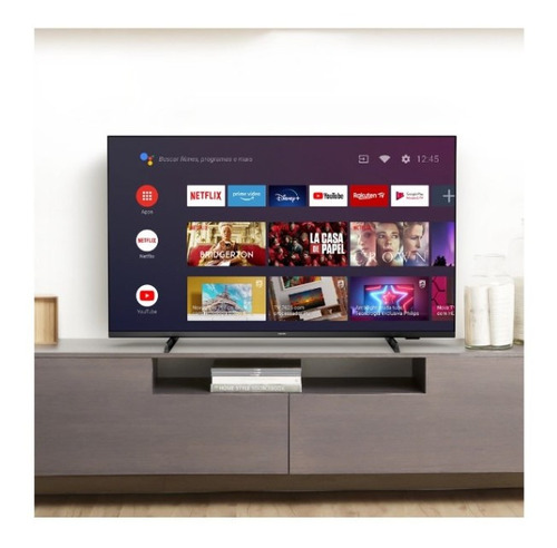 Imagem 5 de 6 de Smart Tv Philips Android 50 4k Comando De Voz 50pug740678