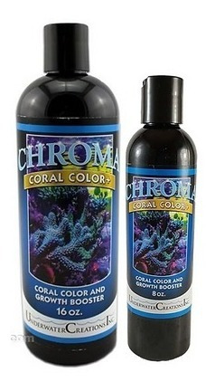 Chroma Coral Color - Crescimento E Coloração P/ Corais 237ml