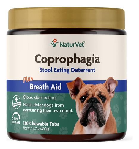 Naturvet Tabletas Masticables Control Coprofagia