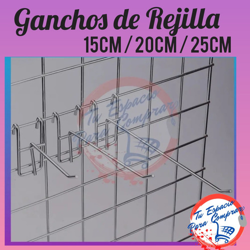 Ganchos Para Rejilla 