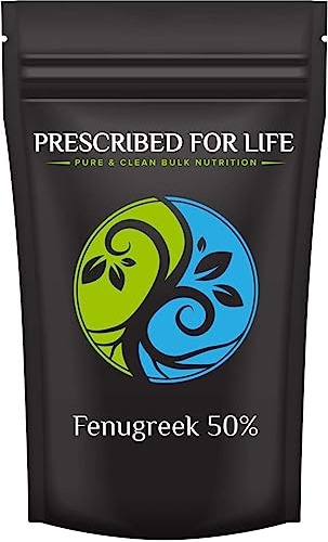 Prescribed For Life Polvo De Fenogreco 50% Saponinas Uv | Po