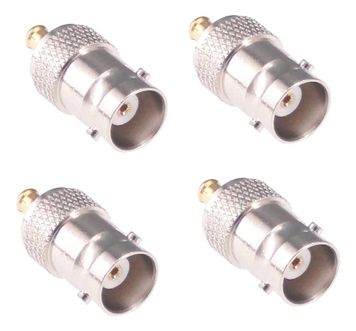 Rfaha 4pcs Mcx Macho A Bnc Hembra Conector Rf Coaxial Adapta