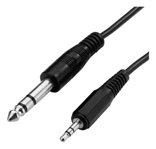 Cable Aux Jack Plug 6.35mm A 3.5mm Audio Estereo Irm 06010