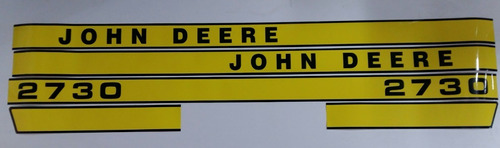 Juego De Calcos Para Tractor John Deere 2730