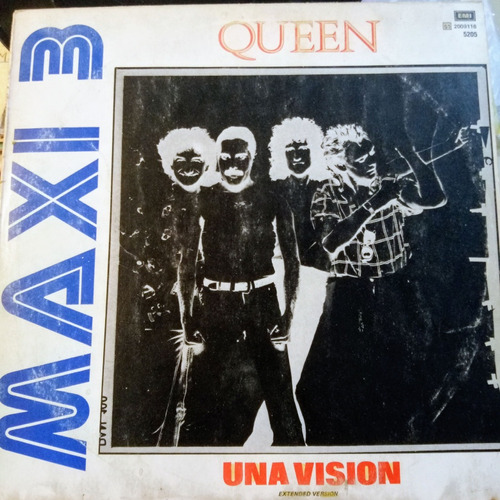 Queen  Una Visión  Maxi Original Vinilo Lp 1985