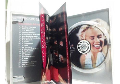 Dvd O Pecado Mora Ao Lado ( Marilyn Monroe ) C/ Encarte Esp.