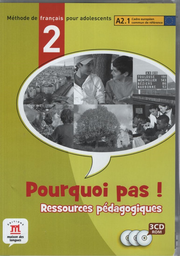 Pourquoi Pas! 2 (formato Cd-rom) Ressources Pedagogique