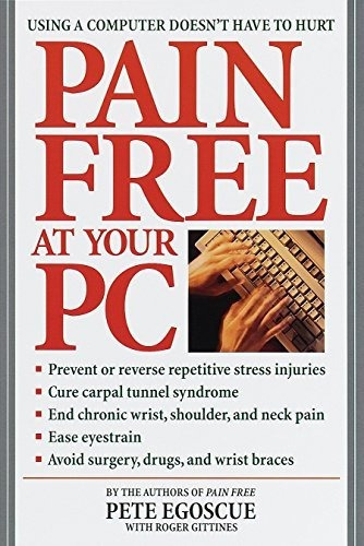 Book : Pain Free At Your Pc Using A Computer Doesnt Have To