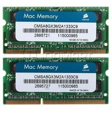 8gb Memoria Notebook Kit 2x4 Ddr3 1333mhz Macmemory Corsair