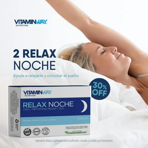 Sedante Natural Te Cápsulas Angustia Estrés Dormir Relax X4