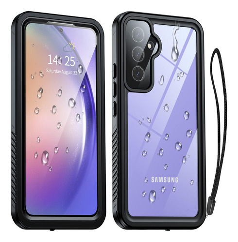 Funda Oneagle Ip68 Rugged Para Galaxy A54 Bizel Negro