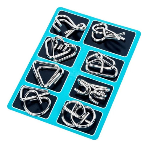 Butebuy Baffling Puzzle 3d 8 Piezas Azul