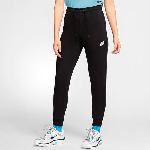 Nike W Nsw Essntl Pant Tight Flc Black/(white)