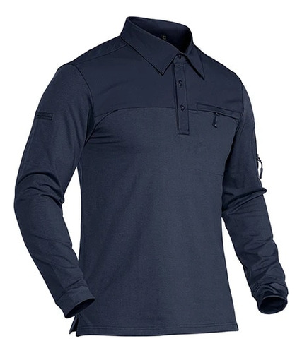 Camisas Tácticas Para Hombre, Bolsillos Militares, Ripstop R