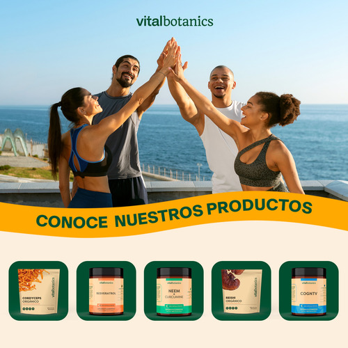 Myo Dchiro Inositol 40:1 Polvo 287g Suplemento Vitalbotanics Sabor Sin sabor
