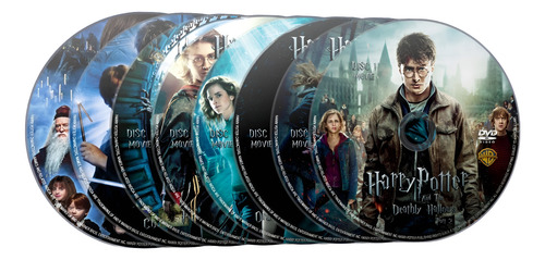 Harry Potter Colección Completa En Dvd Latino/ingles