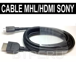 Cable Mhl Hdmi Sony Xperia Z2 Z3 Z5 Premium Compact Ultra