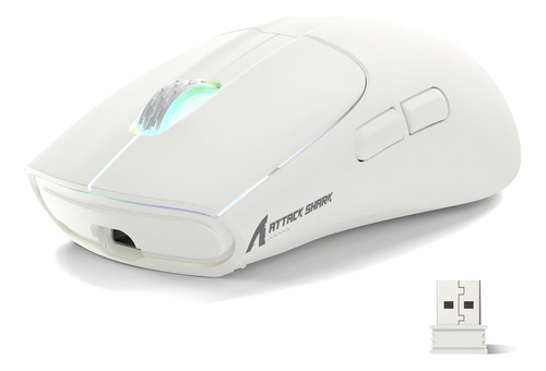 Attack Shark X5 Ratón Inalámbrico Juegos Con Tres Modos Bt