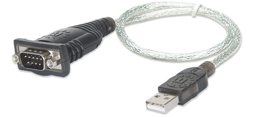 Cable Adaptador Usb A Serial Rs-232  Db9 Manhattan