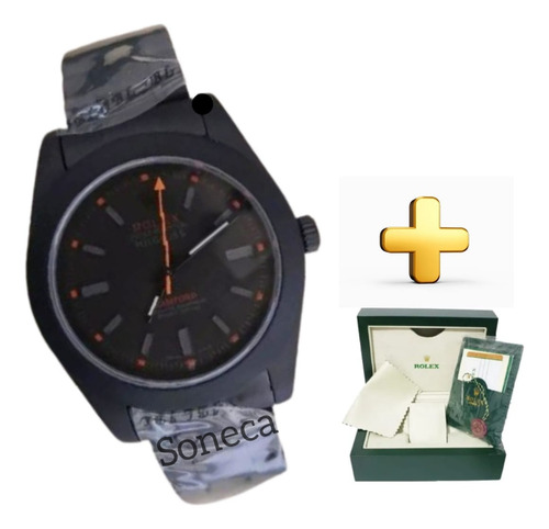 Rolex Milgauss Bamford Black Base Eta 2840, acero 904L completo