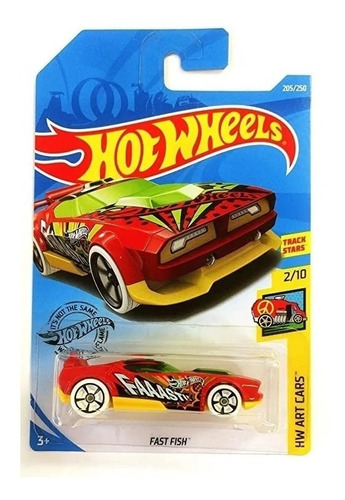 Auto Hw Art Cars 2/10 - Fast Fish 1/64 Hot Wheels