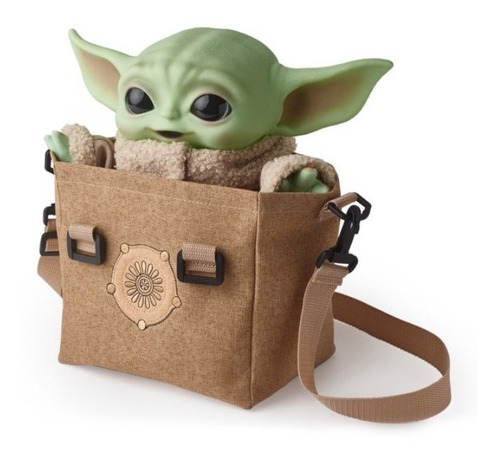 Baby Yoda Mattel 2.0 Mandalorian Con Sonidos Y Bolsa