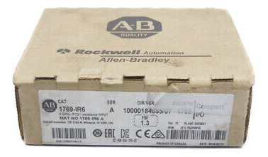 Allen Bradley 1769-ir6 Ser. A F/w 1.3 Date: 2018 Nsfs Qqc