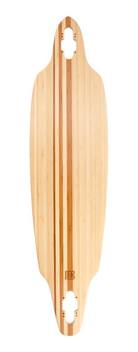 Bambu Patineta Direccional Drop Through Blanco  tabla Skate