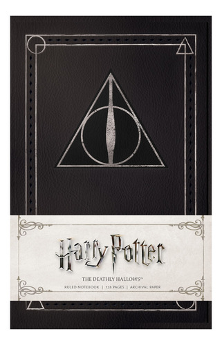 Harry Potter The Deathly Hallow Libreta Lujo T.dura Bolsillo
