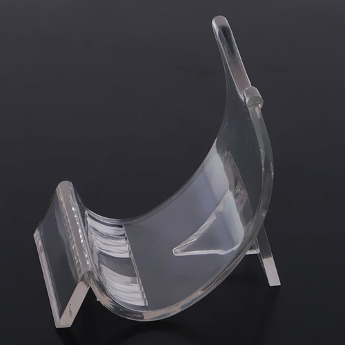 Zh 25 Pcs Soporte Exhibición Acrílico Claro Para