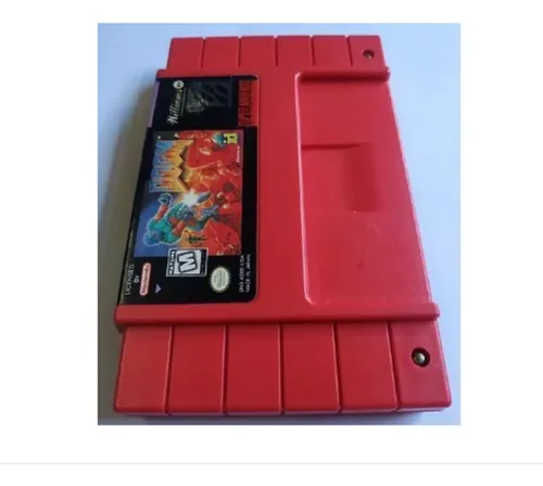 Doom snes red clearance cartridge