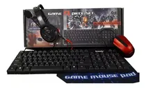 Comprar Combo Gamer 4 En 1 Teclado Mouse Audífonos Y Mouse Pad Pc