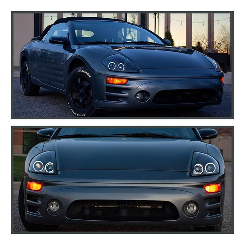 Halo De Luz Doble Para Faros Delanteros Mitsubishi Eclipse J