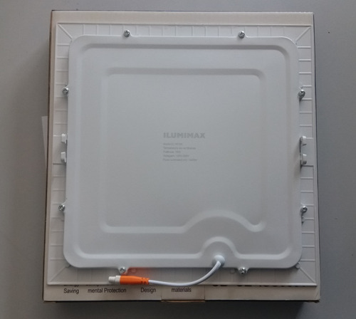 Luminária Led 18w Embutir Quadrado 22x22 Forro De Gesso Pvc