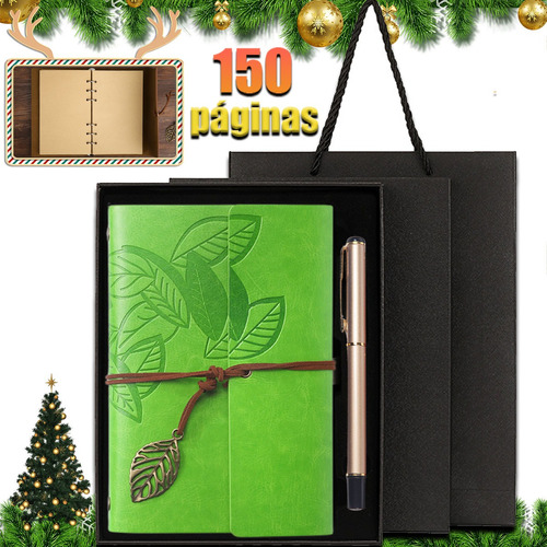 Cuaderno + Pluma Set Regalo De Papelería Para Amigos