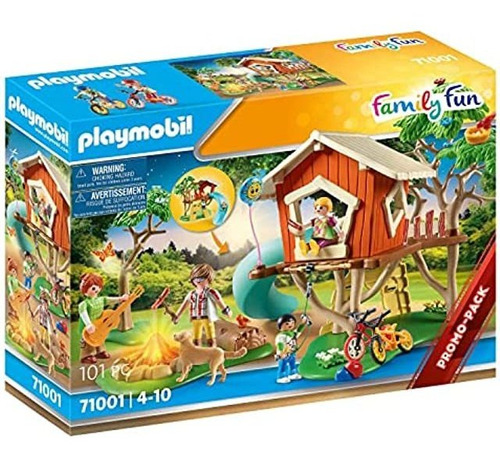 Playmobil Casa De Árbol De Aventura Con Tobogán