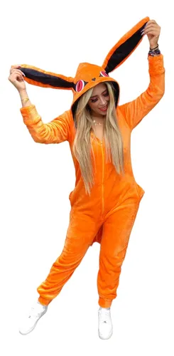 Pijama Mameluco Kuraama Adulto Unisex Kigurumi Zorro 9 Colas