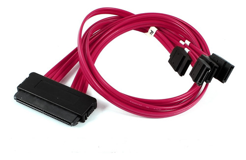 Qtqgoitem Sa Sata Pine Cable Transferencia Dato Rojo Negro