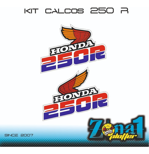 Calcos Honda 250