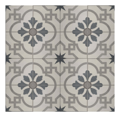 Ceramica Alberdi 46x46 Cervantes Gris Simil Calcareo 1ª X M2