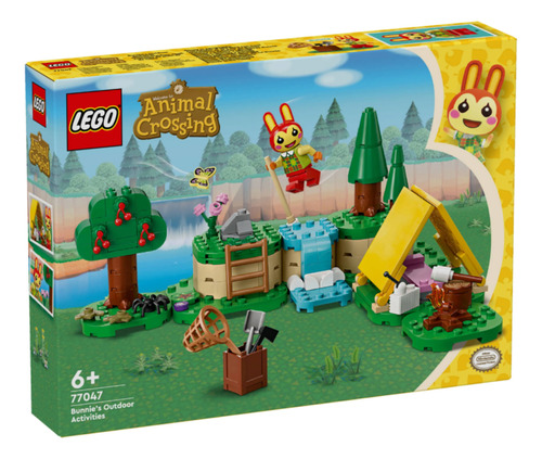 Lego Animal Crossing Acampamento Bunnie 164 Peças 77047