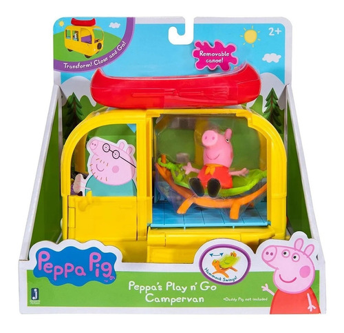 Peppa Pig Campervan Y Accesorios Set De Juego