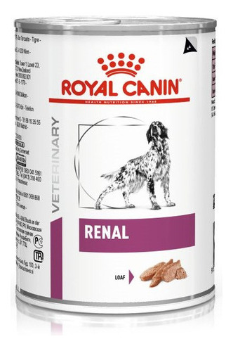 Comida Para  Perro Royal Canin Renal Dog Can 410gs Laika