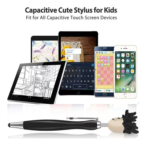 Lápiz Stylus 3 En 1 Para Celulares, Tablets Y Otros