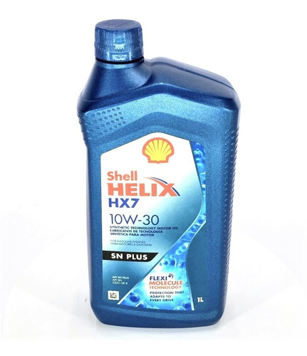 Aceite 10w30 Semi Sintetico Shell Original Helix Hx7