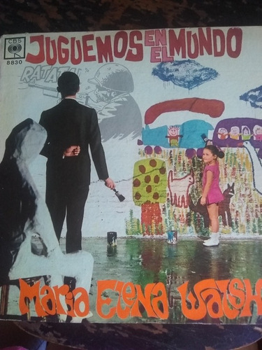 Vinilo Maria E. Walsh / Juguemos En El Mundo