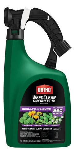 Ortho Weedclear Lawn Weed Killer Listo Para Rociar 946 Ml
