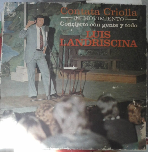 Luis Landriscina, Contata Criolla 3er Mov., Disco Vinilo