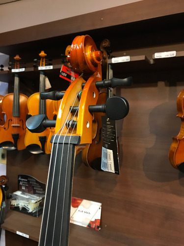 Cello Stagg 4/4 Modelo Vnc 4/4 L Con Arco, Funda Y Resina.