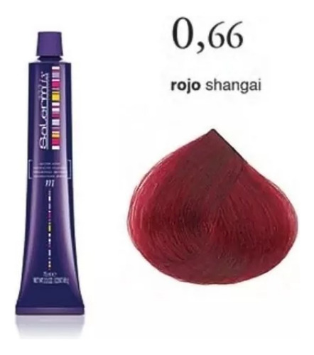 Tinte Salerm 0,66 Rojo Shangai